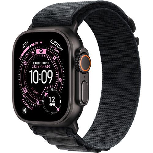 Apple Watch Ultra Cellular 49mm Titânio preto Loop Preto