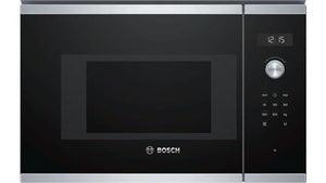 Micro-ondas Encastrável Bosch Serie 6 BFL524MS0 | 20 L | 800 W | Aço inoxidável