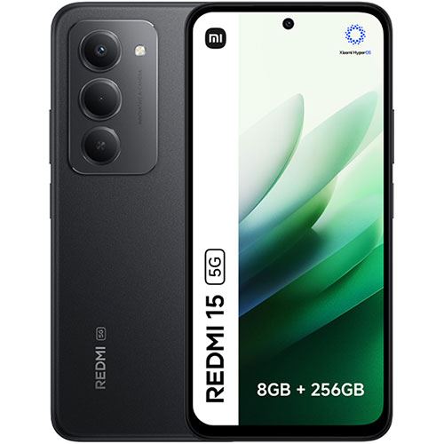 Xiaomi Redmi 15 5G ミッドナイトブラック 8GB/256GB Xiaomi Redmi 15 5G - 256GB - Midnight Black | Darty
