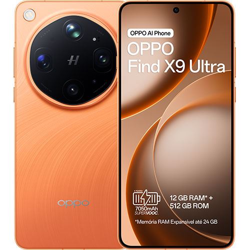 Oppo Find X9 Ultra - 512GB - Laranja Canyon | Darty