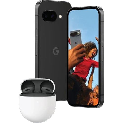 Pack Google Pixel 10a - 128GB - Obsidian + Google Pixel Buds 2a