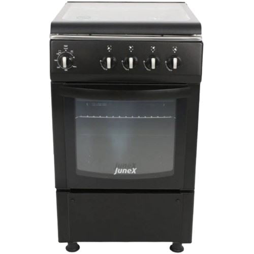 Fogão Gás Natural Junex FS652P C/Grill a Gás Preto 50Cm