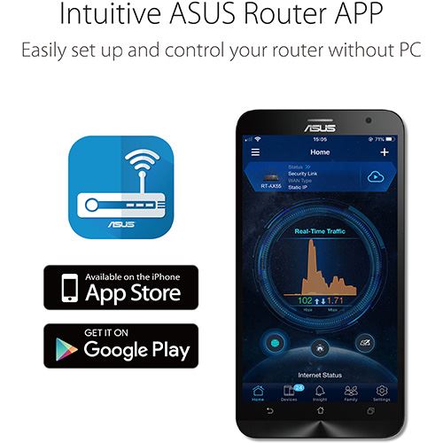 Router Asus RT-AX1800U Wi-Fi 6