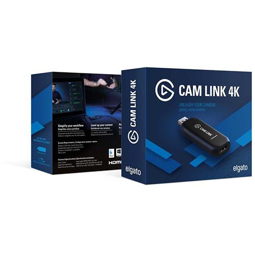 Dispositivo de Captura de Vídeo Elgato Cam Link 4K