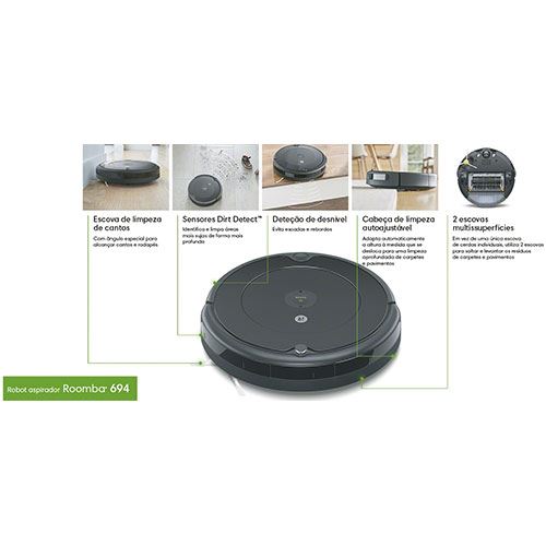 Aspirador Robot iRobot Roomba 692