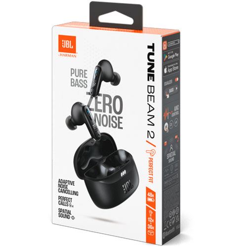 Auriculares True Wireless Bluetooth JBL Tune Beam 2  - Preto