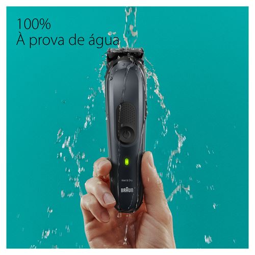 Aparador de Barba Braun All-in-One Serie 7 MGK7491 - Preto