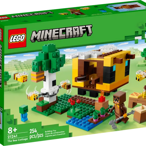 Jogo de Construção LEGO Minecraft - 21241 A Casa das Abelhas