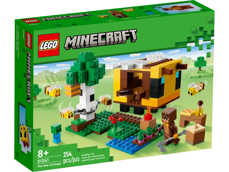 Jogo de Construção LEGO Minecraft - 21241 A Casa das Abelhas