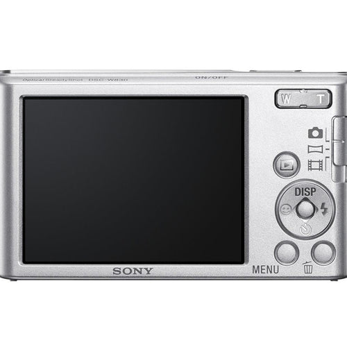 Máquina Fotográfica Sony DSC-W830 Prata - 20 MP | Zoom 8x | 1/2.3" | f3.3-6.3