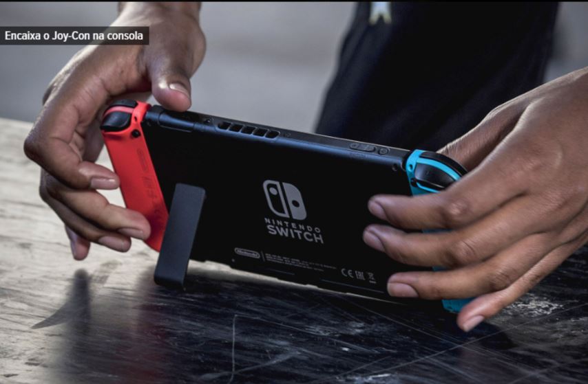 Consola Nintendo Switch Azul/Vermelho Néon + Voucher 35€ Nintendo eShop