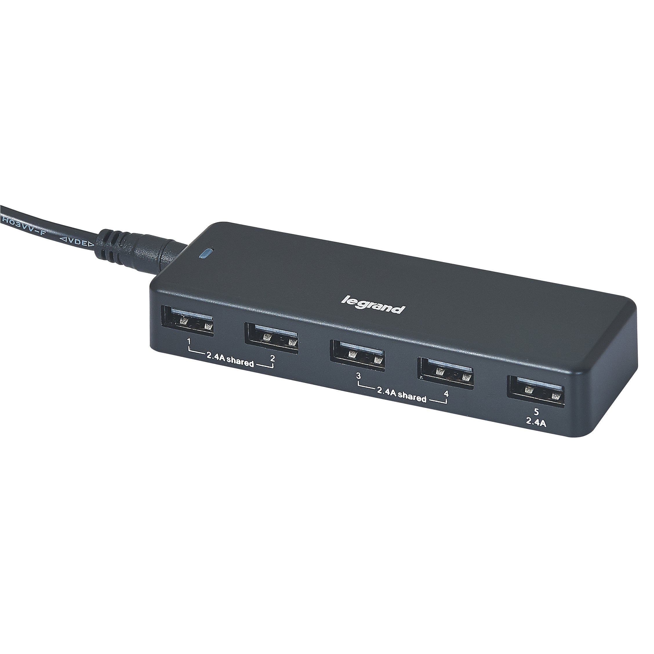 Carregador Usb 5 Portas 7.2A Image