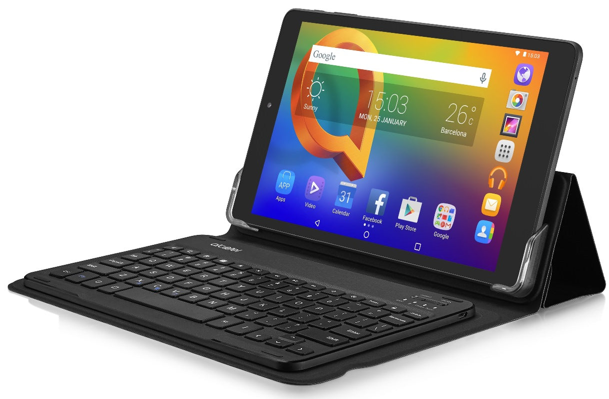 Tablet Alcatel A3 Preto + Capa Teclado -  10.1" 16GB 1GB RAM Quad-core