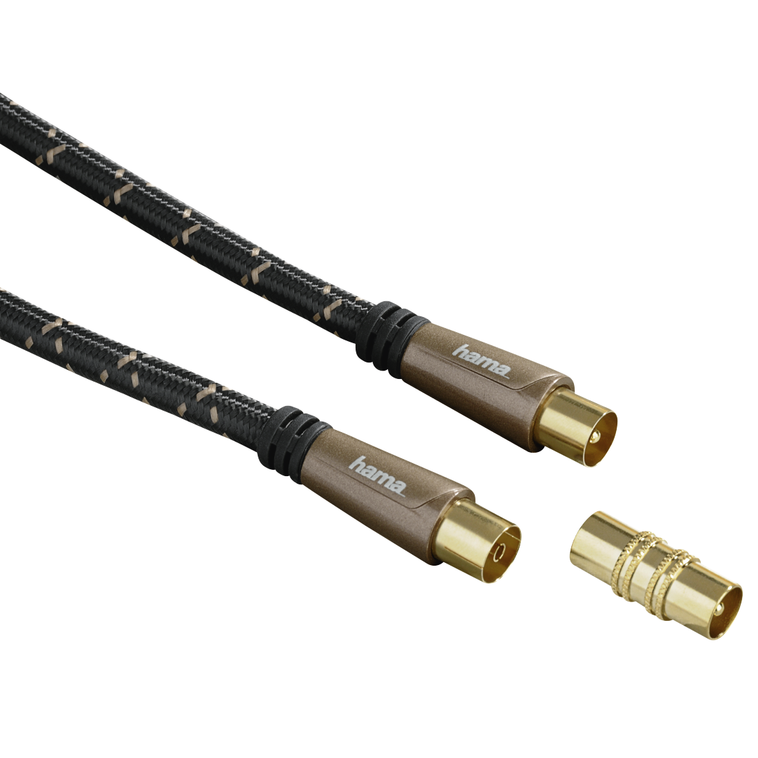 Cabo Antena Hama 120 dB 3m Gold (00122426)