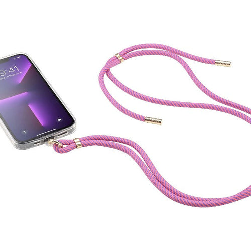 Fita de pescoço Cellularline Universal Lace 2 Rosa