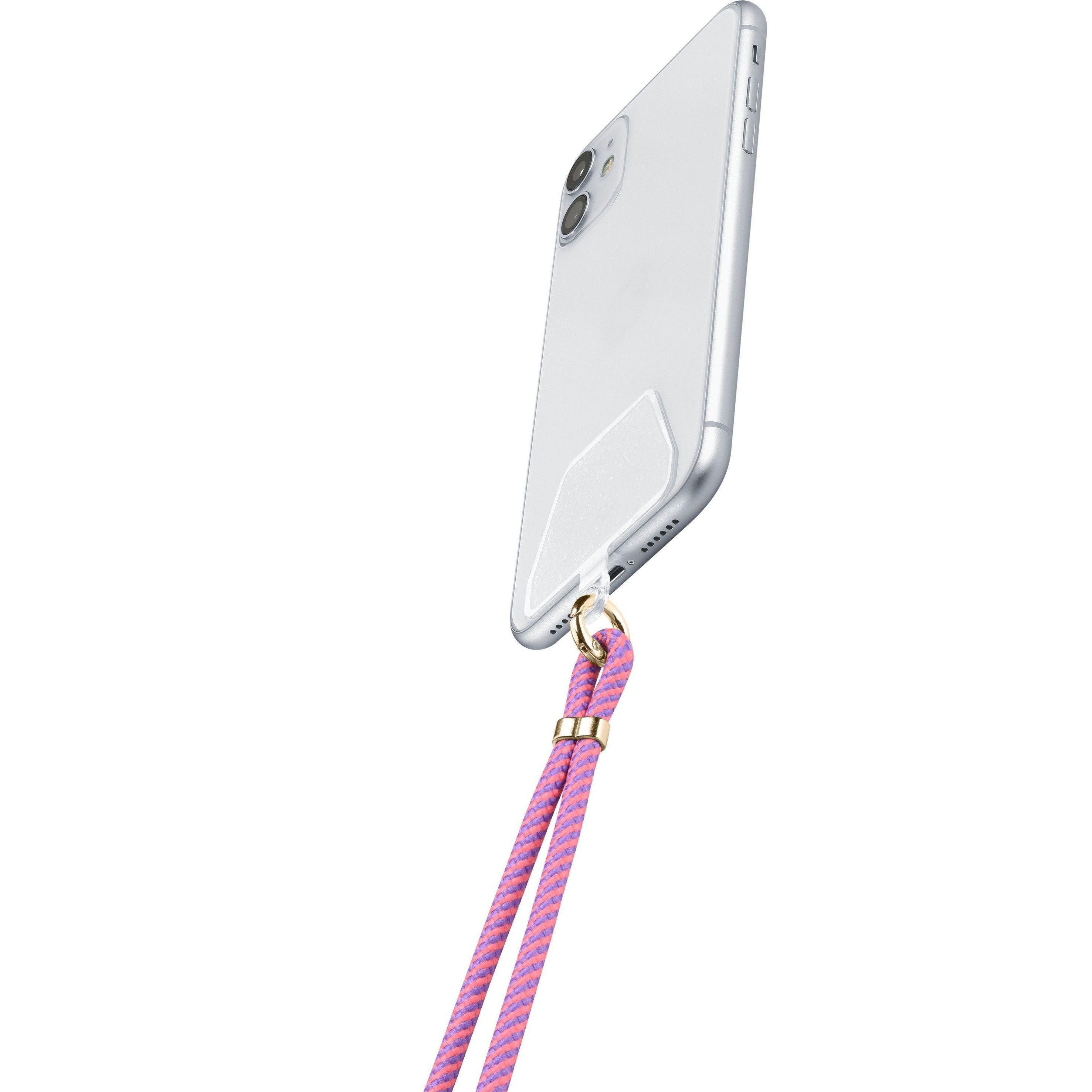 Fita de pescoço Cellularline Universal Lace 2 Rosa