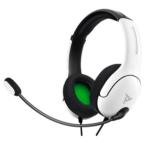 Headset Gaming Xbox PDP com fios LVL40 Branco