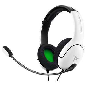Headset Gaming Xbox PDP com fios LVL40 Branco