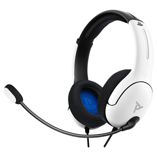 Headset Gaming PS5 PDP com fios LVL40 Branco