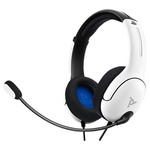 Headset Gaming PS5 PDP com fios LVL40 Branco