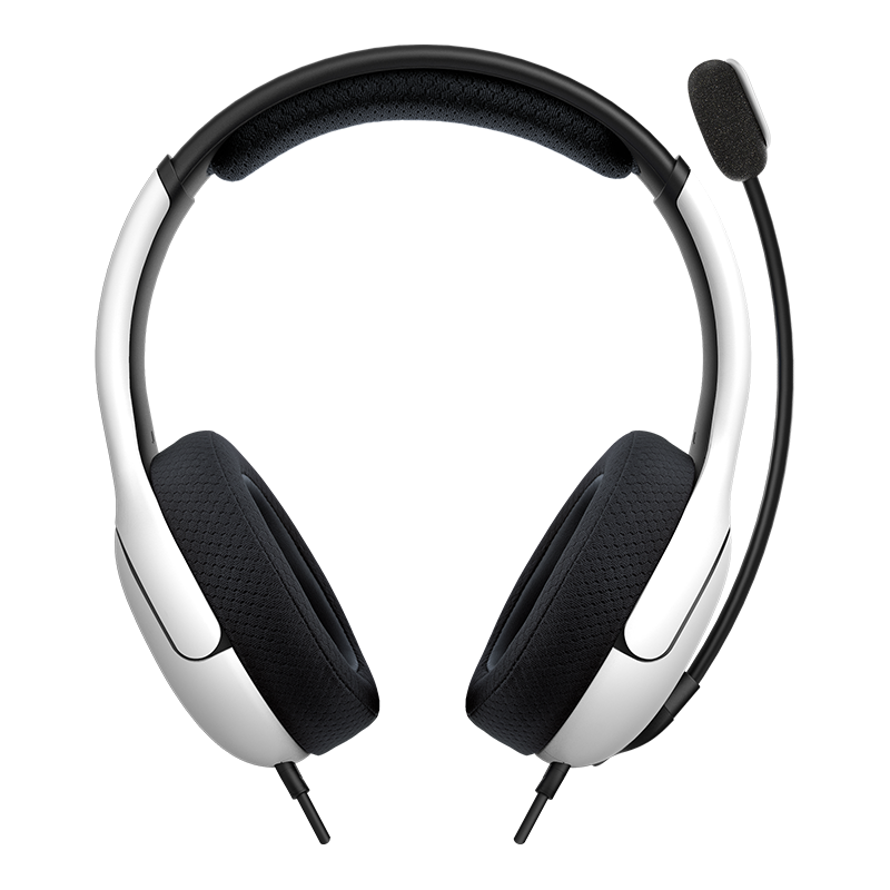 Headset Gaming PS5 PDP com fios LVL40 Branco