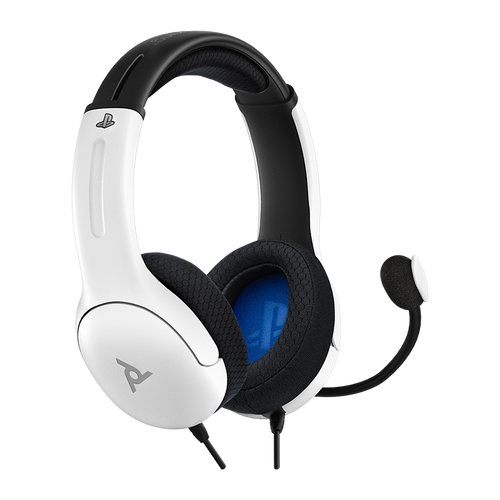 Headset Gaming PS5 PDP com fios LVL40 Branco