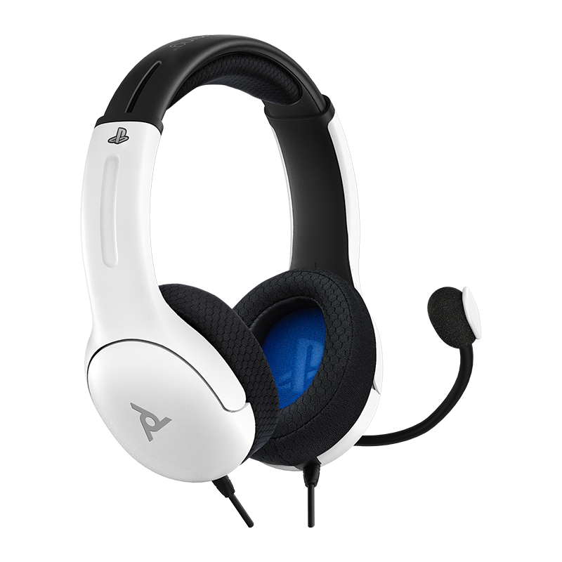 Headset Gaming PS5 PDP com fios LVL40 Branco
