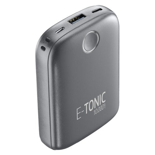 Powerbank Cellularline E-Tonic 10000MAH Preto