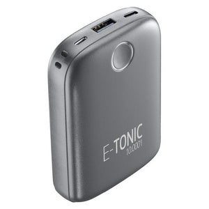 Powerbank Cellularline E-Tonic 10000MAH Preto