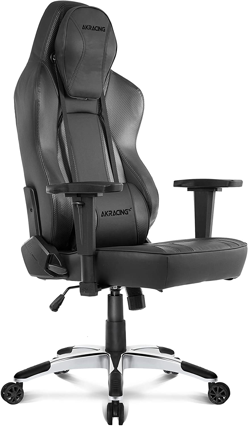 Cadeira Gaming AKRacing Office Obsidian P Carbono