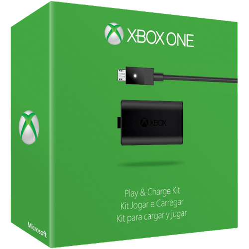 Bateria para Comando Microsoft XBOX One Kit V2 com Cabo