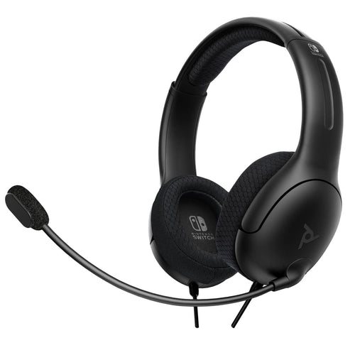 Headset Gaming Switch PDP com fios LVL40 Preto