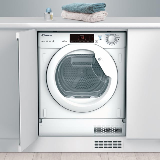 Máquina Secar Roupa Encastre Candy CBTD 7A1TE 7Kg