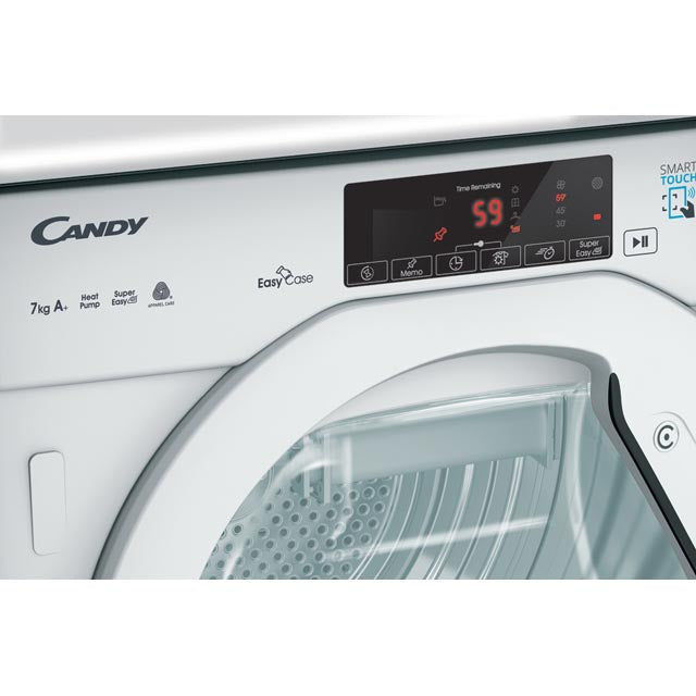 Máquina Secar Roupa Encastre Candy CBTD 7A1TE 7Kg