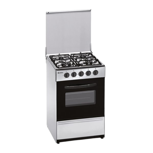 Fogão Gás Natural Meireles N 510 X Inox 53,5Cm