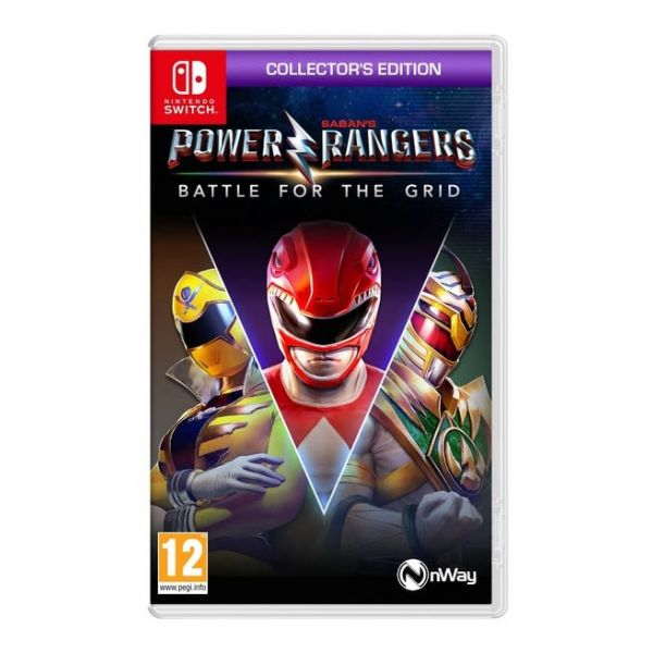 Jogo Switch Power Rangers-Battle for the Grid Collectors Edition
