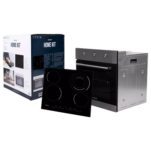 Conjunto Placa Vitrocerâmica + Forno Infiniton HV-V406