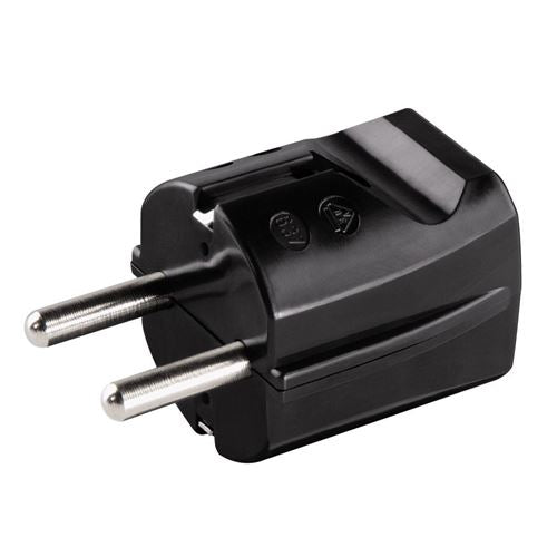Ficha Hama Schuko M Preto