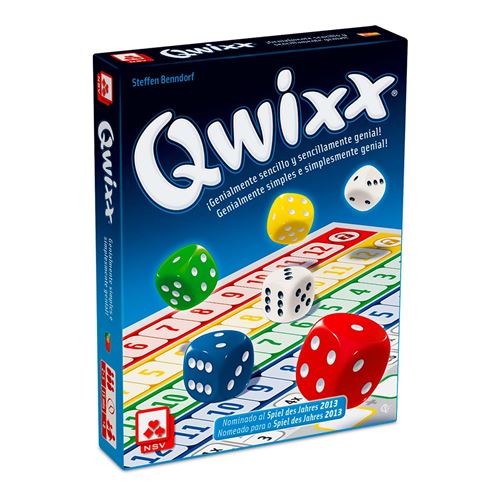 Jogo Qwixx - NSV | Devir | Darty