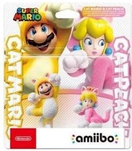 Figura Amiibo CatMario e CatPeach (Pack De 2)