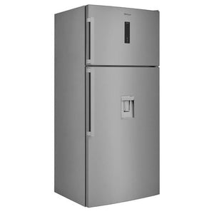 Frigorífico com Congelador Whirlpool W84TE 72 X AQUA 2 | 186x84x75 cm | 445 L | E | Aço inoxidável