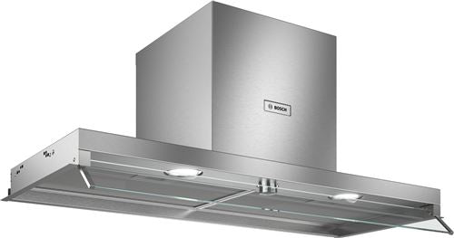 Exaustor Integrado Bosch Serie 4 DBB96AF50 | 90x31 cm | 620 m³/h | 70 dB | A | Aço inoxidável