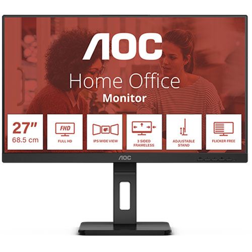 MONITOR AOC IPS 27" 16:9 FHD 1MS 180HZ HDMI DP COLUNAS HAS 27G4X