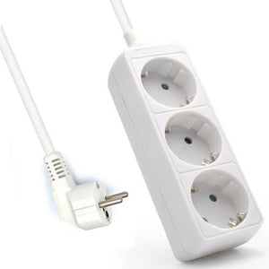 Tomada Ewent 3x Saídas - Branco
