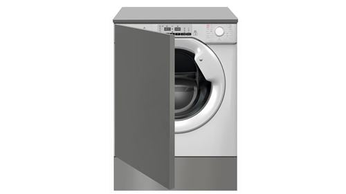 Máquina de Lavar e Secar Roupa Teka LSI5 1481 | Encastrável | 8/5 Kg | 1400 RPM | D | Cinzento, Branco