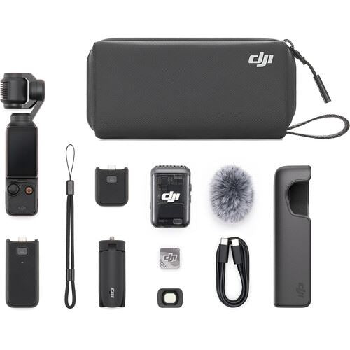 Câmara com Gimbal DJI Pocket 3 Creator Combo