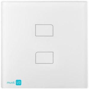 Interruptor Parede Dupla Muvit iO RF