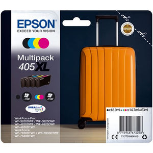 Multipack de Tinteiros Epson 405XL - Preto | Ciano | Amarelo | Magenta