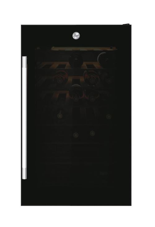 Cave de Vinho Hoover HWC 154 DELW | 84,5x49x55 cm | 36 Garrafas | G | Preto