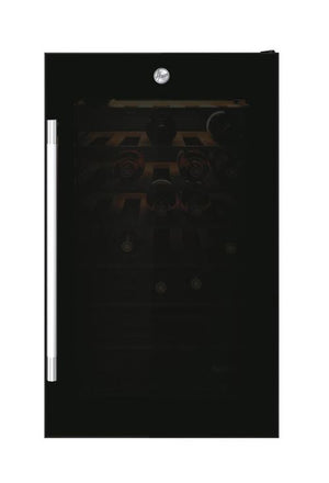 Cave de Vinho Hoover HWC 154 DELW | 84,5x49x55 cm | 36 Garrafas | G | Preto